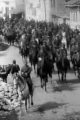 The Defilee of Army Orchestra, Carriages and Horsemen