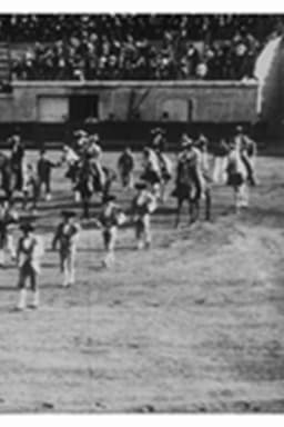 Sortie de la Quadrille et commencement de la course (Vue de trios quarts)