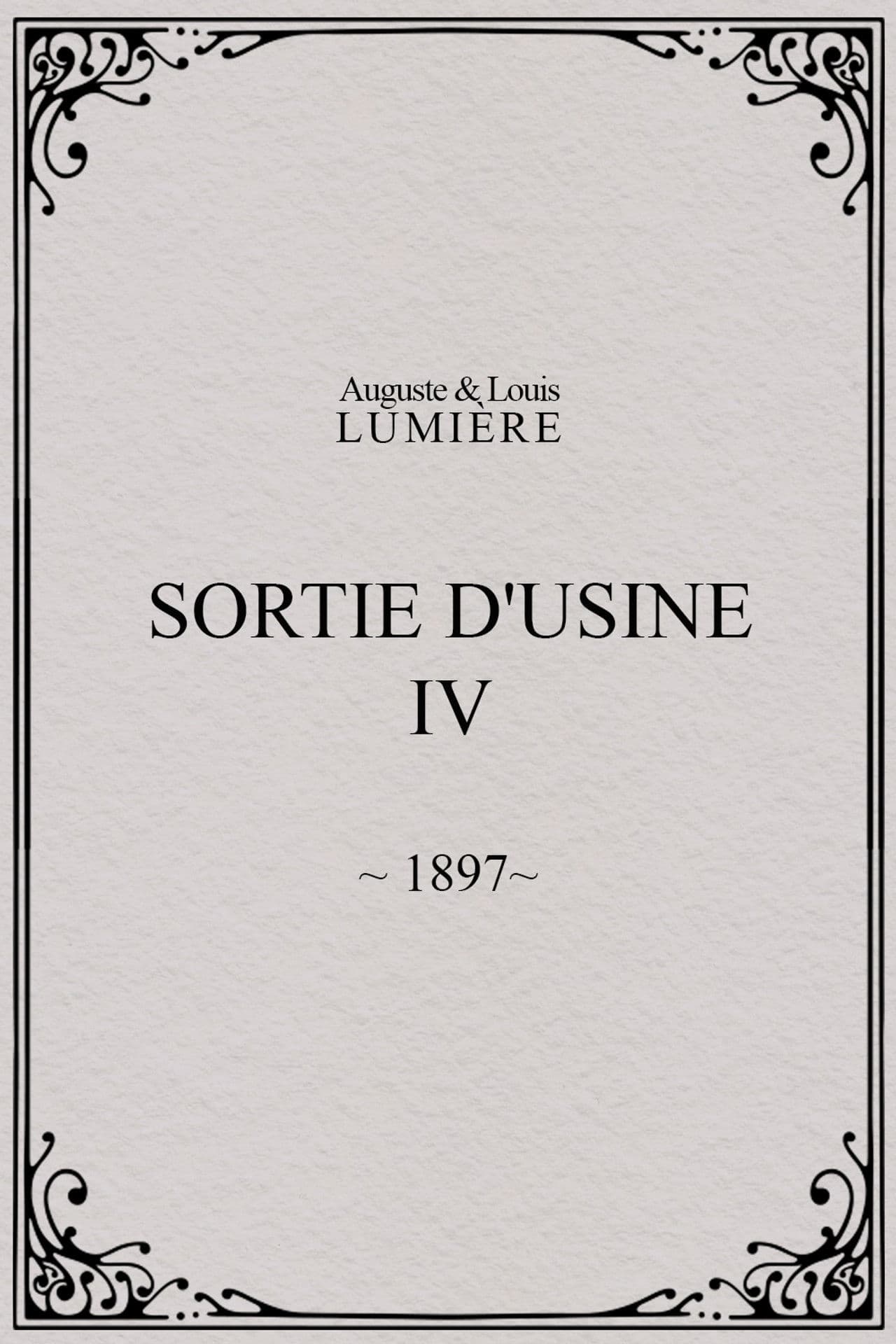 Sortie d'usine, [IV]