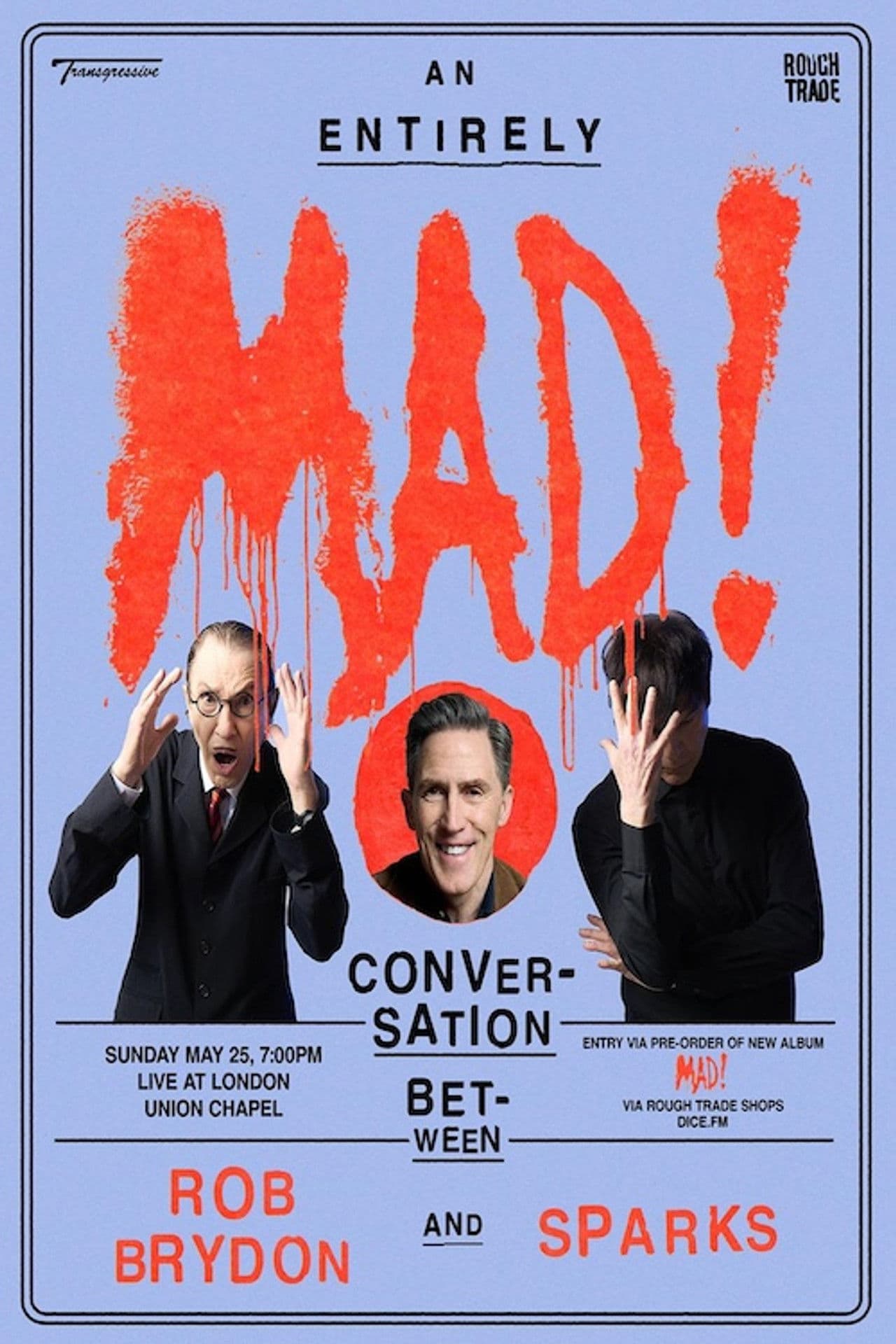 An Entirely MAD! Conversation With Rob Brydon & Sparks