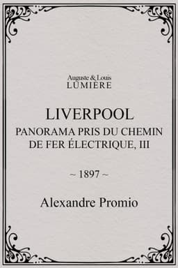 Liverpool, panorama pris du chemin de fer électrique, III