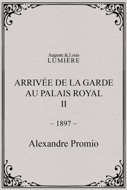 Arrivée de la garde au palais royal, II