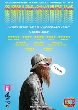 Joz Norris Is Dead. Long Live Mr Fruit Salad.