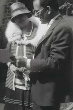 Mabel and Bill Dumphy's visit with Hazel & Lon Chaney