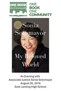 My Beloved World - An Evening with Associate Justice Sonia Sotomayor