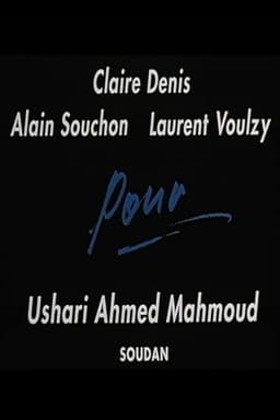 Pour Ushari Ahmed Mahmoud (Soudan)