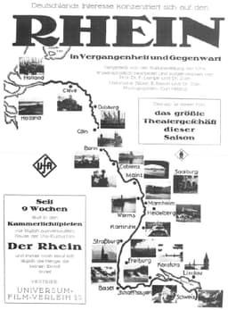 Der Rhein in Vergangenheit und Gegenwart