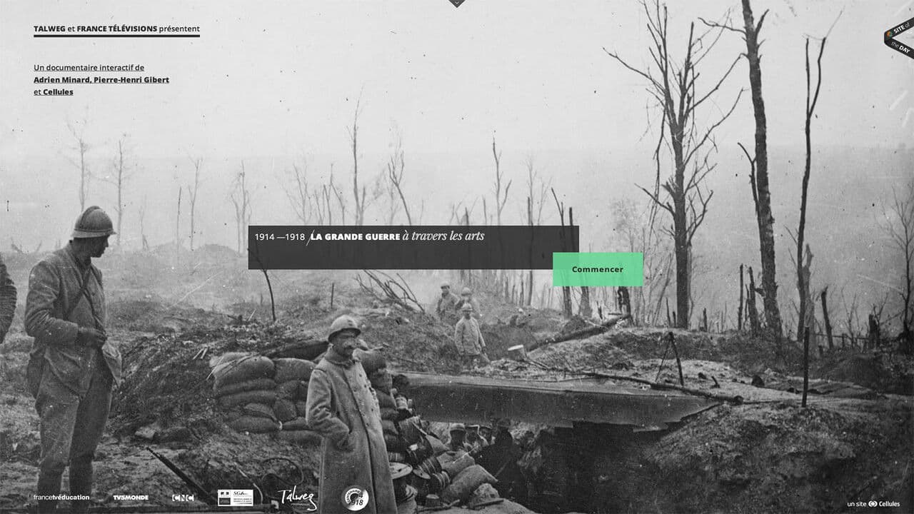 1914-18, La Grande Guerre à travers les Arts