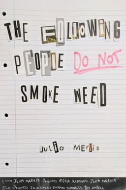 The Following People DO NOT Smoke Weed