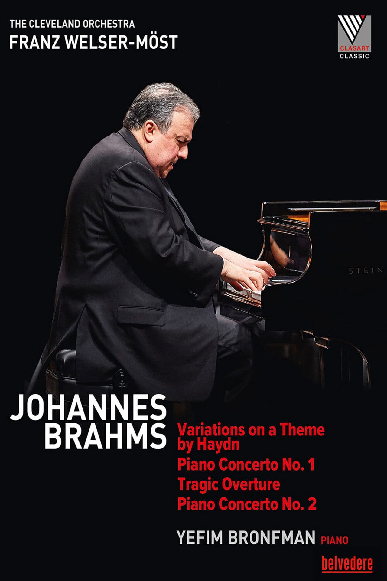 Johannes Brahms - Piano Concerto No.1,2 (Yefim Bronfman)