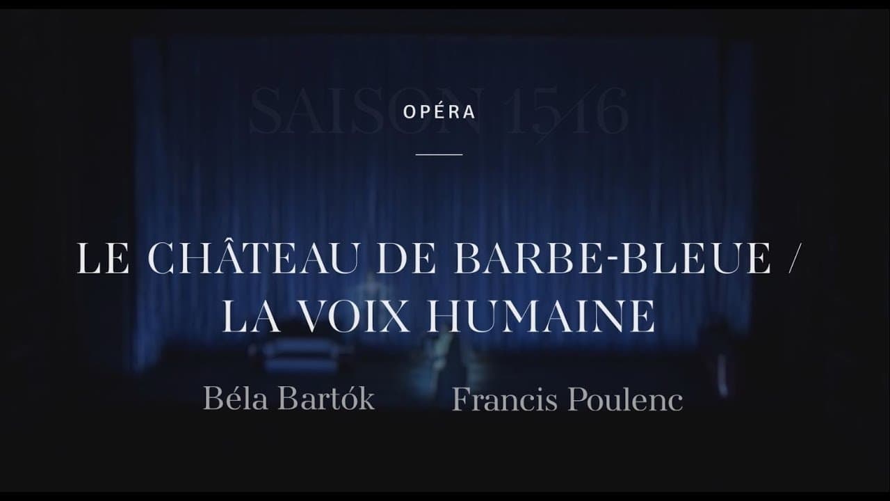 Poulenc's The Human Voice / Bartók's Bluebeard's Castle