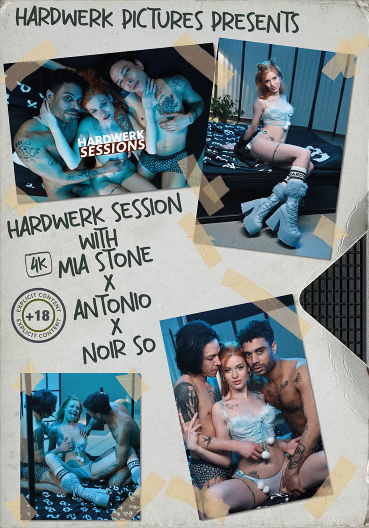 Session with Mia Stone, Antonio, Noir So