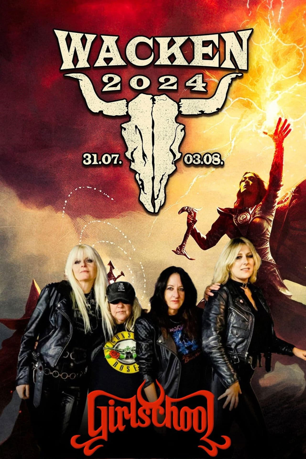 Girlschool - Live at Wacken 2011