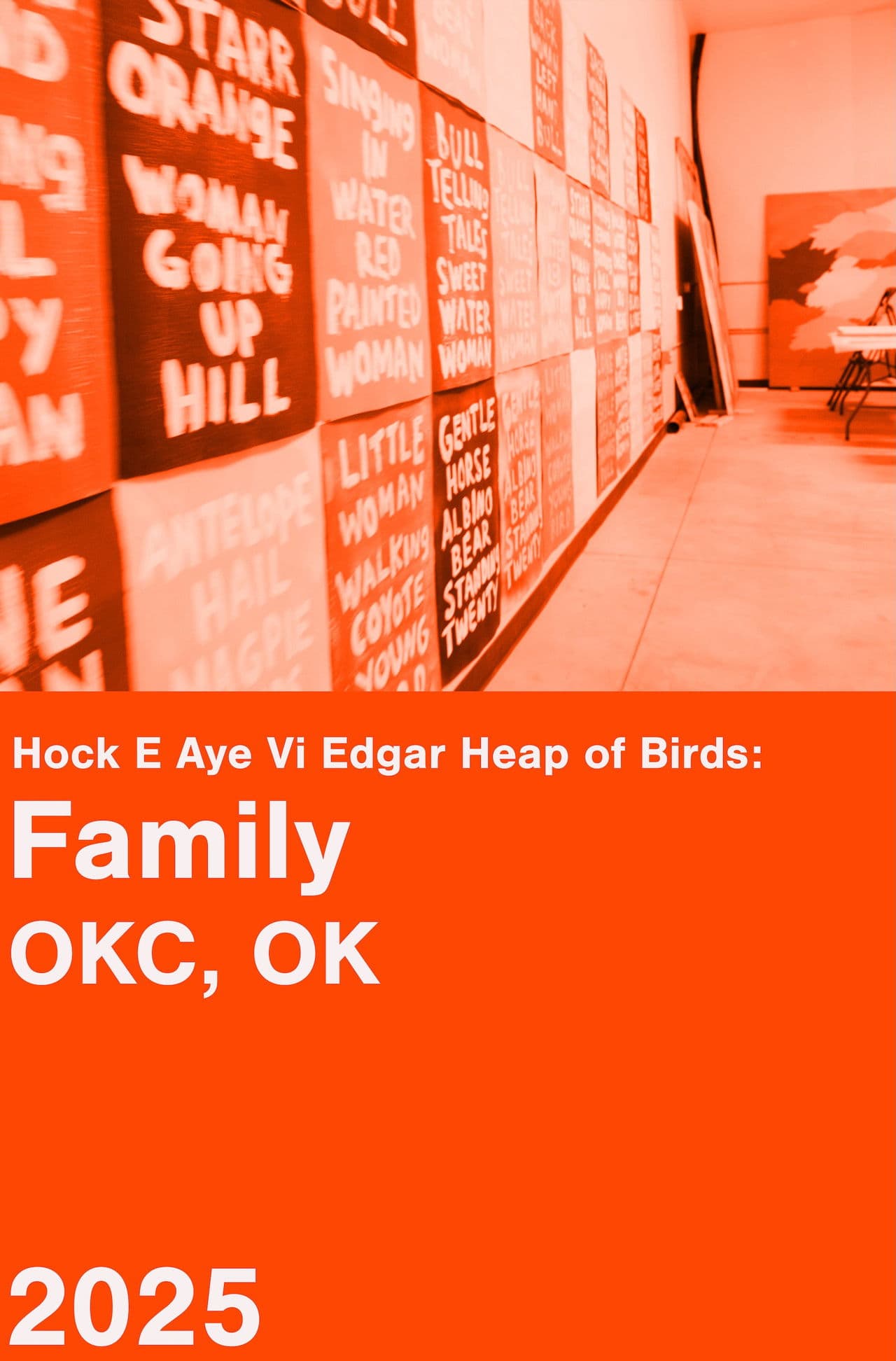 Hock E Aye Vi Edgar Heap of Birds: Family - An Oral History Project