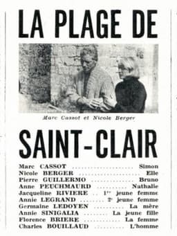 La plage de Saint-Clair