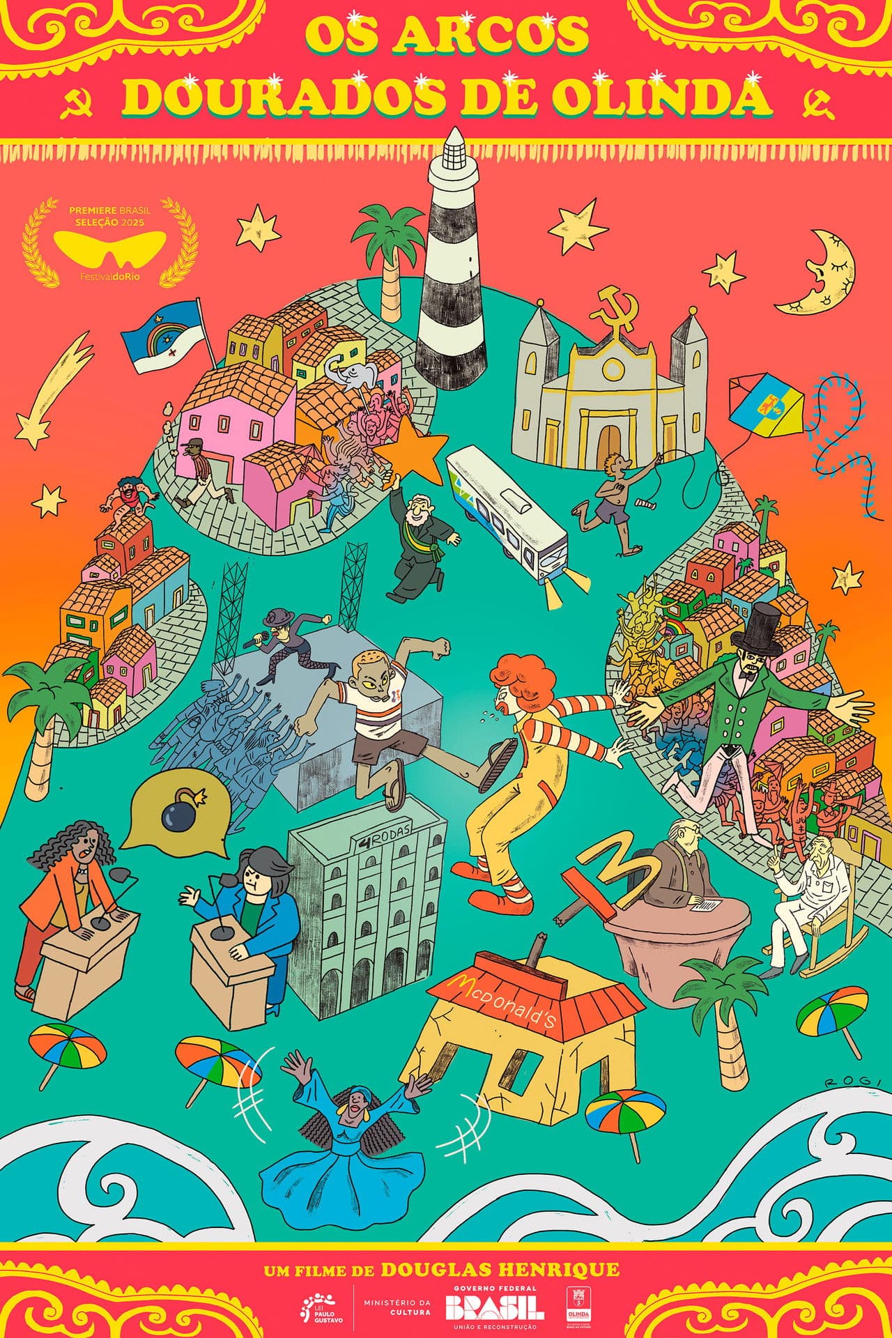 Os Arcos Dourados de Olinda