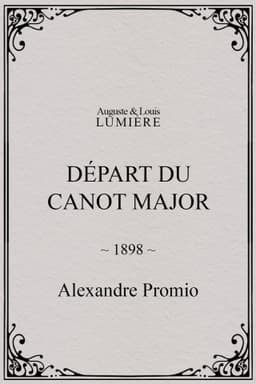 Départ du canot major