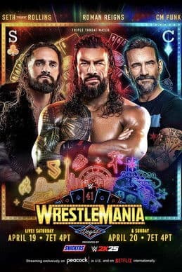 WWE WrestleMania 41: Saturday
