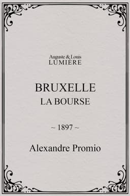 Bruxelles, la bourse