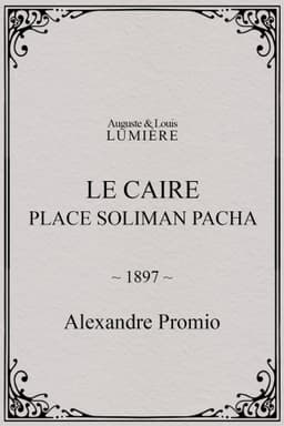 Le Caire, Place Soliman Pacha