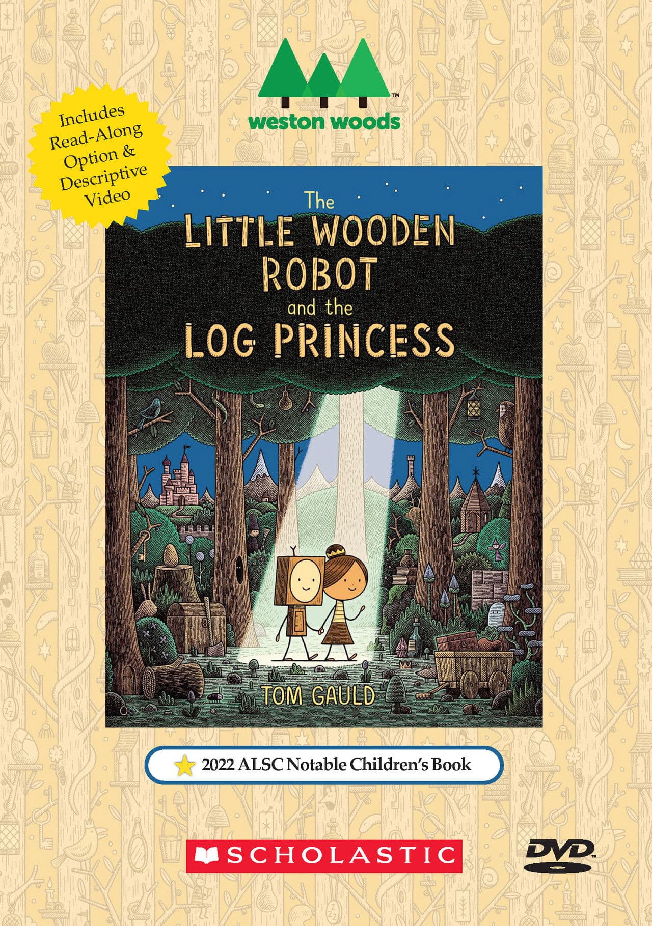 The Little Wooden Robot and the Log Princess
