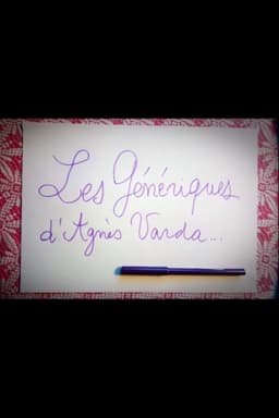 Agnès Varda's Credit Sequences