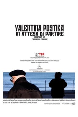 Valentina Postika in attesa di partire