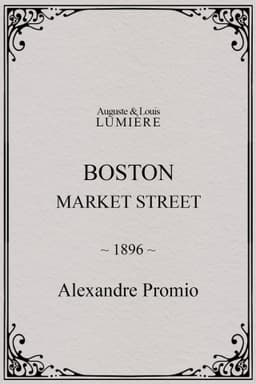 Boston, Market street