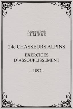 24ème chasseurs alpins : exercices d’assouplissement