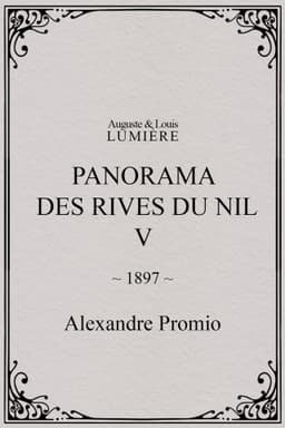 Panorama des rives du Nil, [V]
