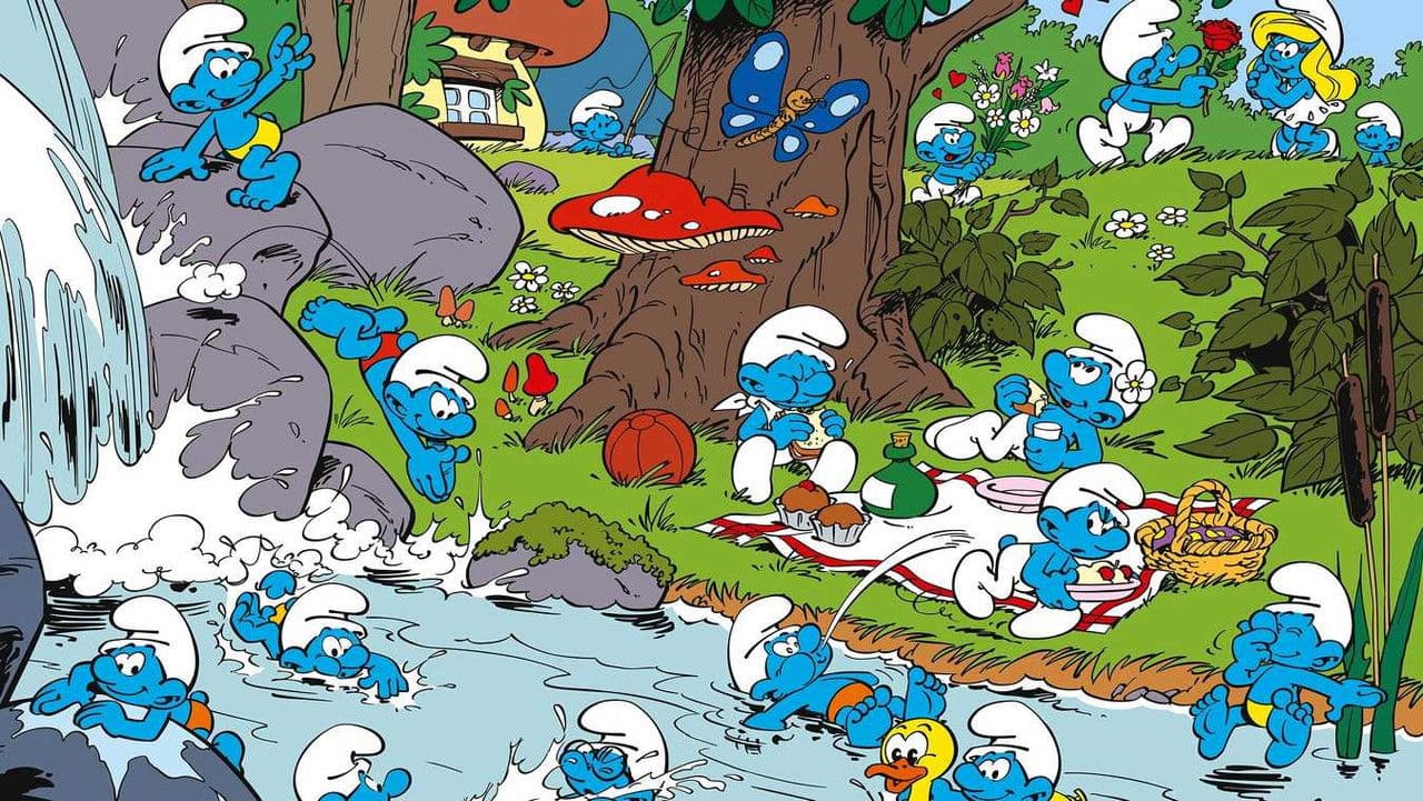 Smurfarna - Smurfarna i Egypten