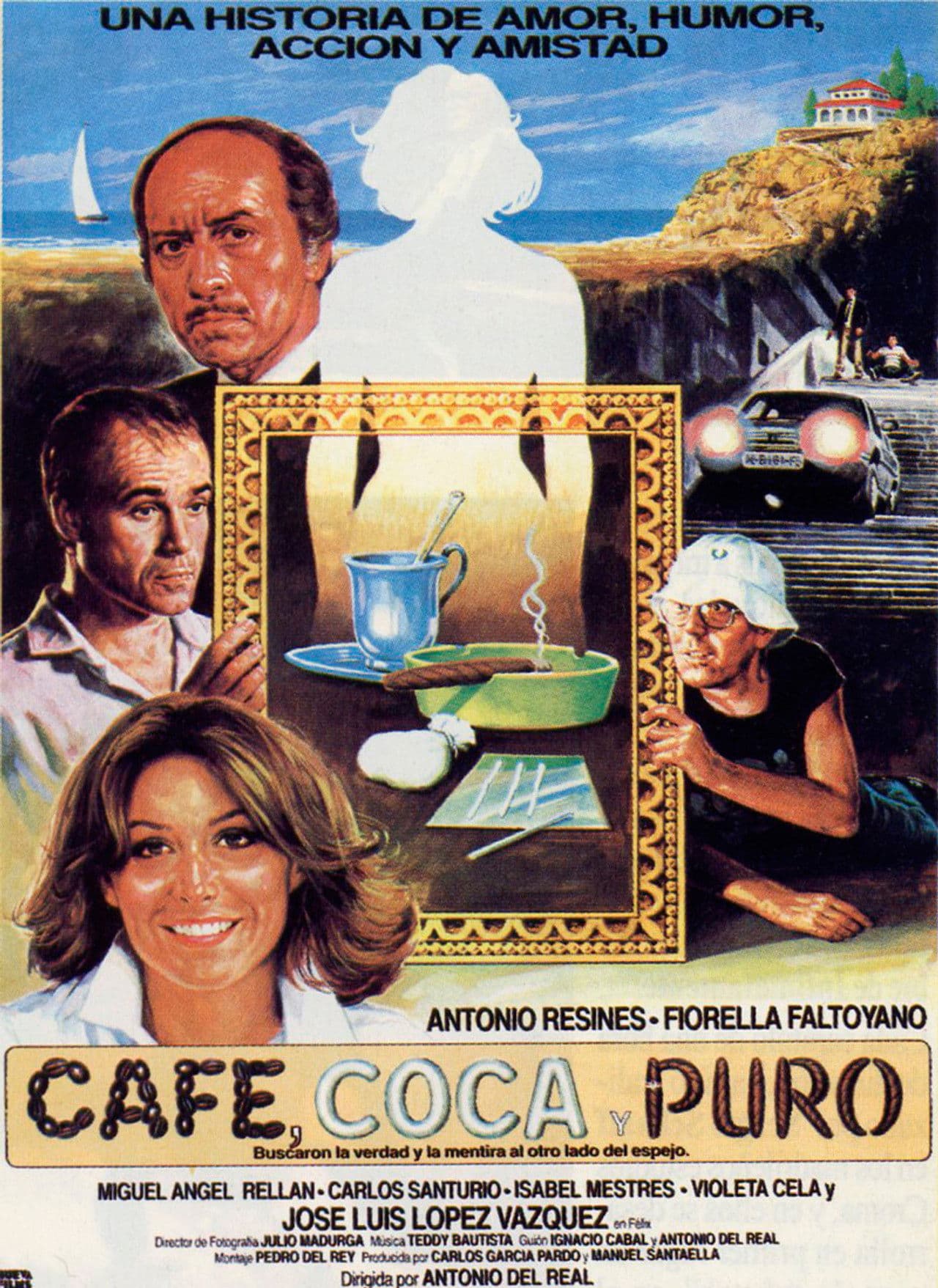 Café, coca y puro