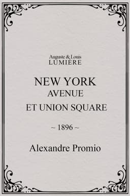 New York, Avenue et Union Square