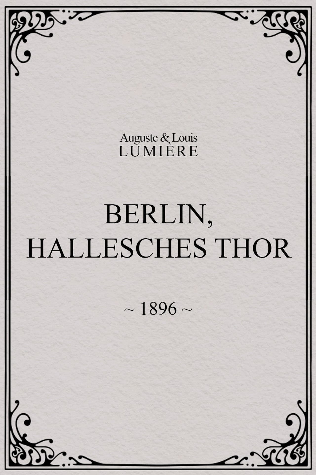 Berlin, Hallesches Thor