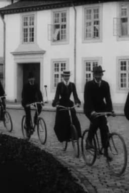The Royals on Bicycles in Fredensborg Castle