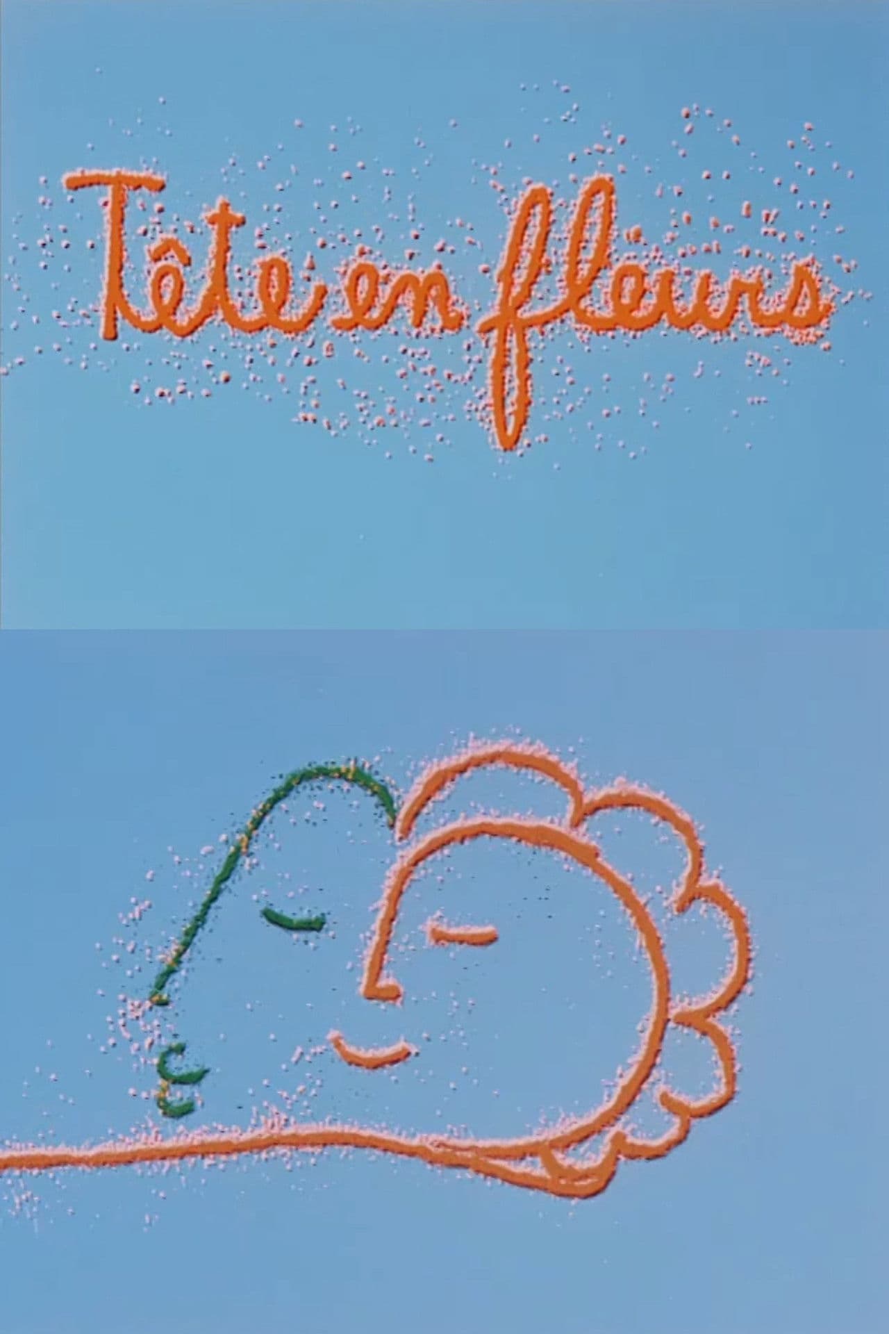 Tête en fleurs