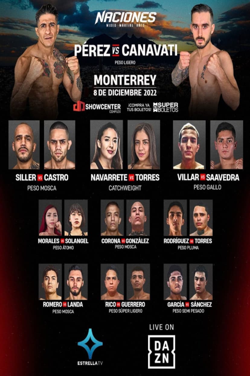 Naciones MMA 12