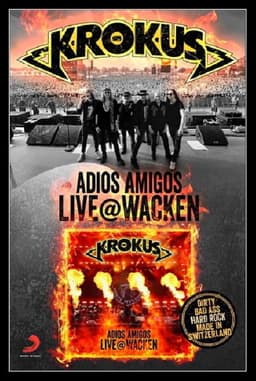 Krokus: Adios Amigos Live @ Wacken 2019