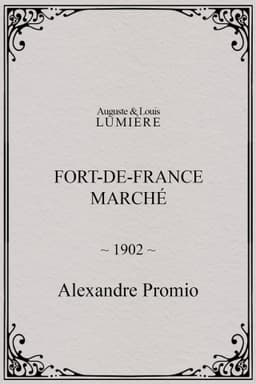 Fort-de-France : marché