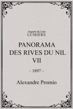 Panorama des rives du Nil, [VII]