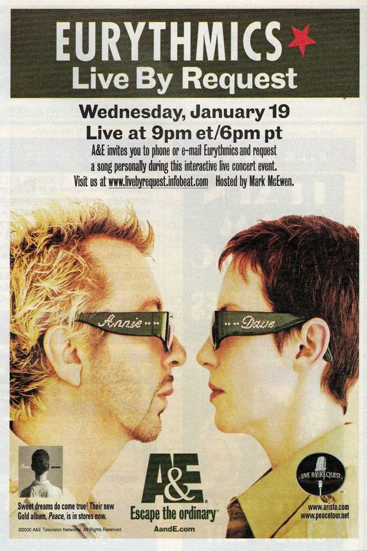 Eurythmics Live By Request