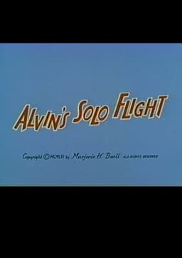 Alvin's Solo Flight