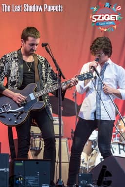 The Last Shadow Puppets at Sziget Festival