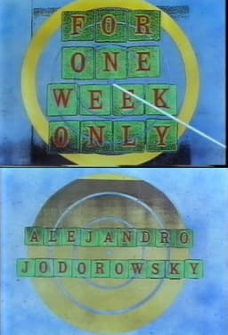 Jonathan Ross Presents for One Week Only: Alejandro Jodorowsky