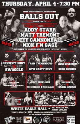 ISW Boner Jam IV: Balls Out