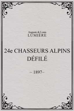 24ème chasseurs alpins : défilé