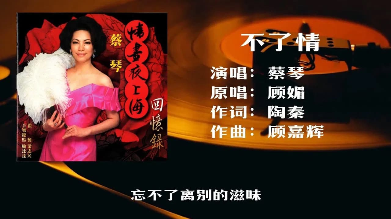 Tsai Chin In Concert Hong Kong