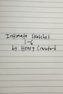 Intimate Sketches 1-6