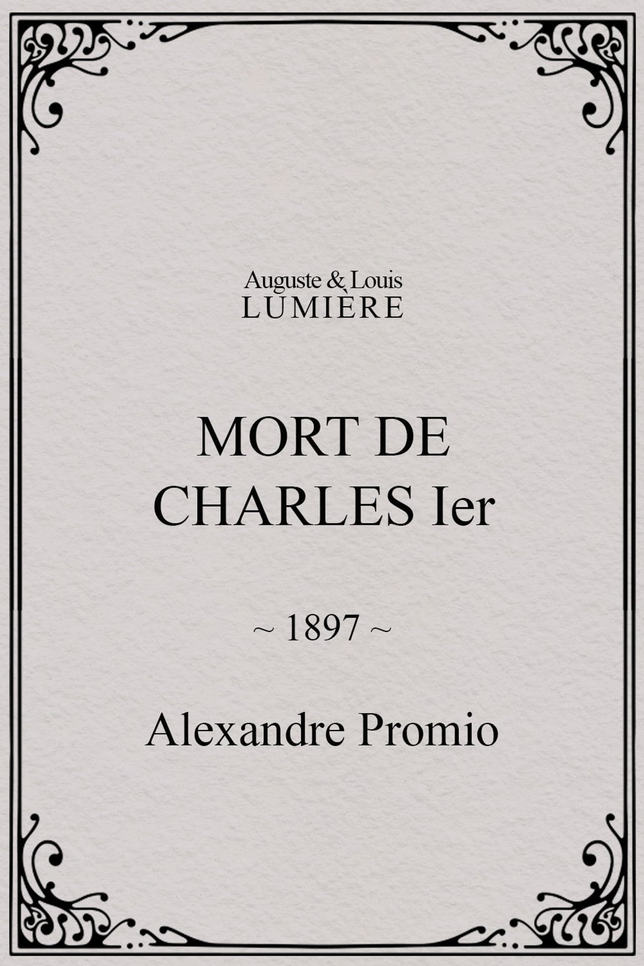 Mort de Charles Ier