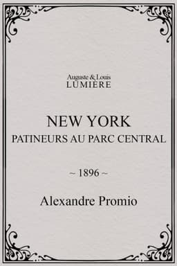 New York, patineurs au Parc central